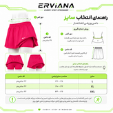دامن کشاله دار ورزشی زنانه تنیسی کد ۲۲۷ | ERVIANA